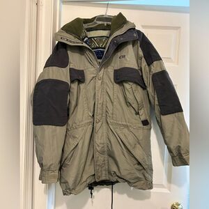 Vintage CB Sports Mens 3 in 1 Winter Jacket Size M